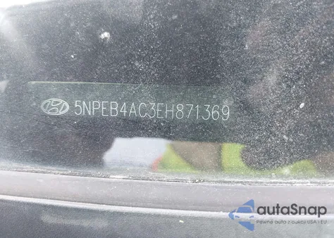 2014 Hyundai Sonata Gls из США, поврежденный, VIN 5NPEB4AC3EH871369